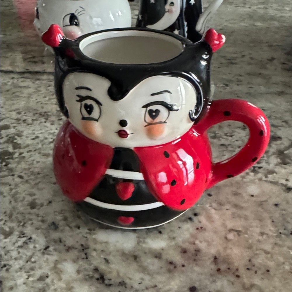 Johanna Parker - Ladybug Themed Ceramic Mug